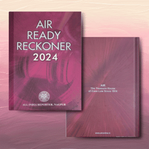 Cover of AIR Ready Reckoner – Law Book at All India Reporter Shop