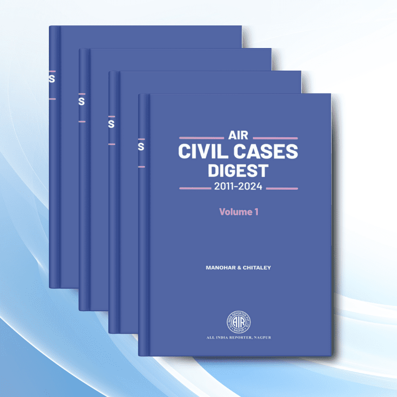 Cover of AIR Civil Cases Digest 2011-2024 – Law Book at All India Reporter Shop