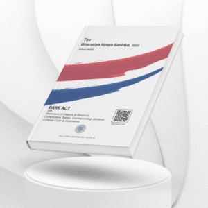 Cover of “Bharatiya Nyaya Sanhita, 2023” Bare Act – All India Reporter Shop