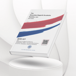 Cover of “BNSS 2023” Bare Act – All India Reporter Shop