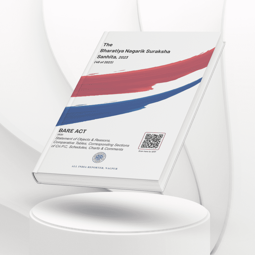 Cover of “BNSS 2023” Bare Act – All India Reporter Shop