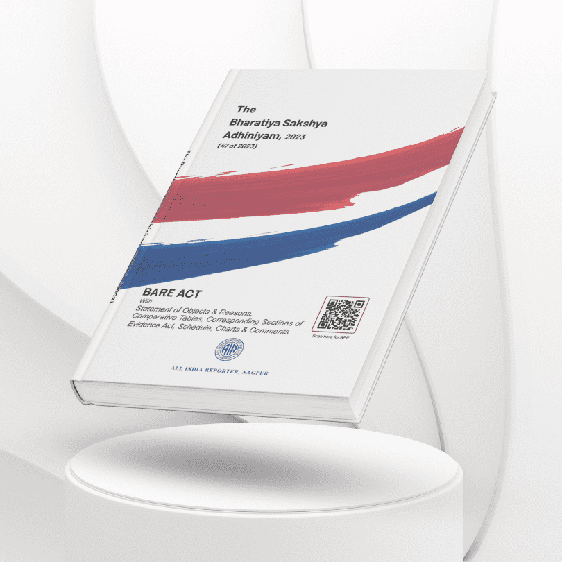 Cover of “BSA 2023” Bare Act – All India Reporter Shop