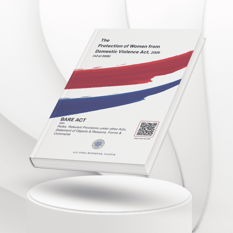 Cover of “DV Act, 2005” Bare Act – All India Reporter Shop