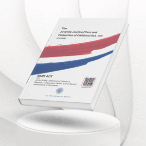 Cover of “Juvenile Justice Act, 2015” Bare Act – All India Reporter Shop