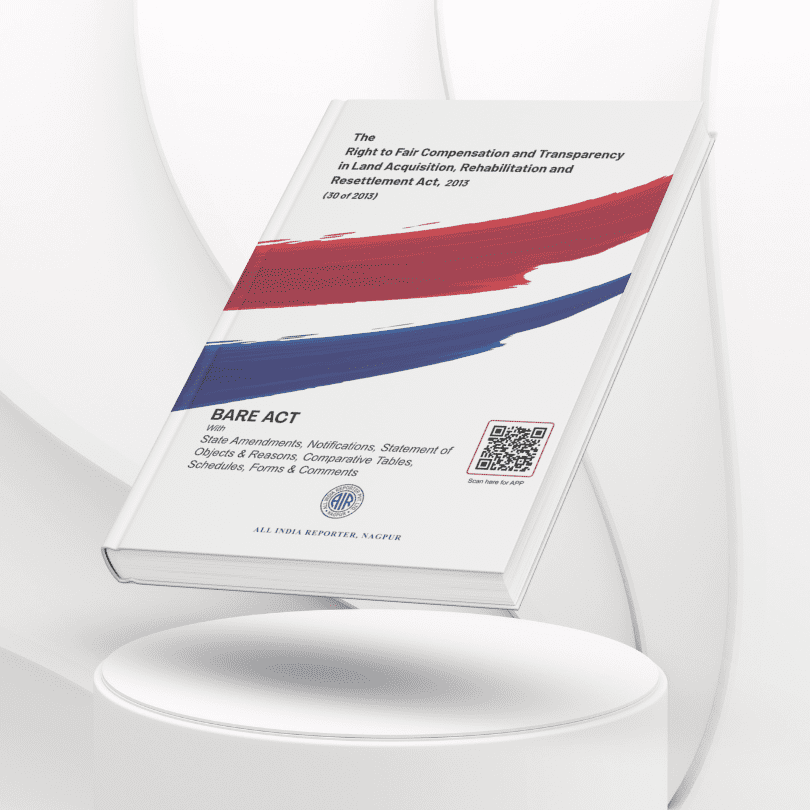 Cover of “Land Acquisition Act, 2013” Bare Act – All India Reporter Shop