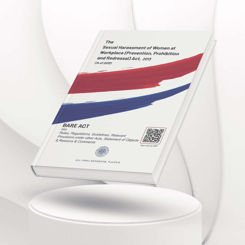 Cover of “POSH Act, 2013” Bare Act – All India Reporter Shop