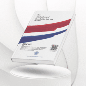 Cover of “Arbitration and Conciliation Act, 1996” Bare Act – All India Reporter Shop