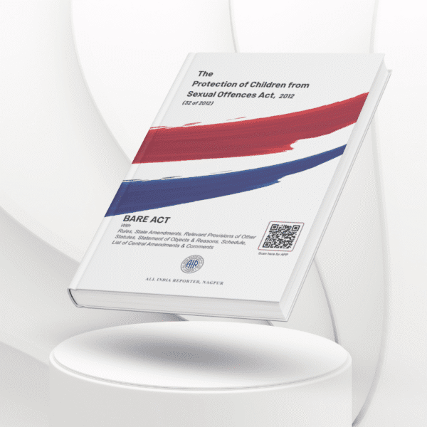 Cover of “POCSO Act, 2012” Bare Act – All India Reporter Shop