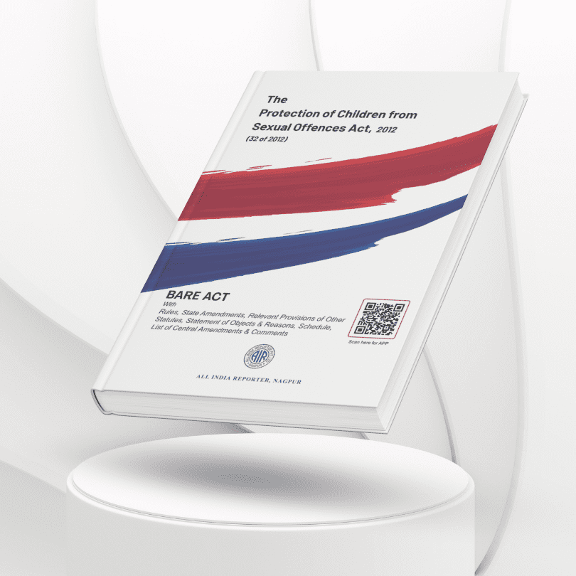 Cover of “POCSO Act, 2012” Bare Act – All India Reporter Shop
