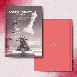 Cover of “Competition Law in India” book – All India Reporter Shop