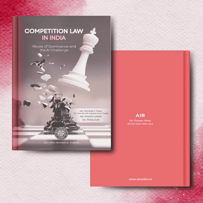 Cover of “Competition Law in India” book – All India Reporter Shop