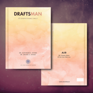 Cover of “Draftsman” – All India Reporter Shop