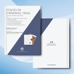 Cover of “Stages in Criminal Trial” – All India Reporter Shop