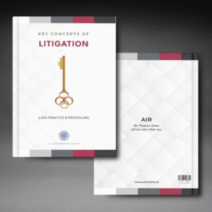 Cover of “Key Concepts of Litigation” – All India Reporter Shop