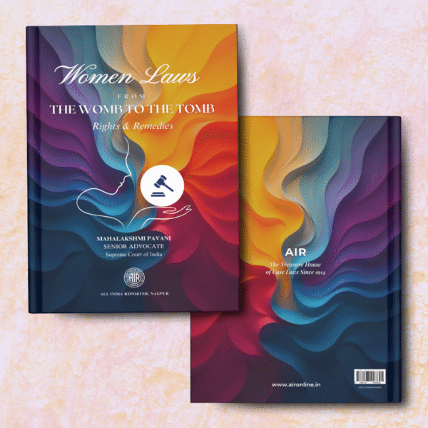 Cover of "Women Laws from the Womb to the Tomb” – All India Reporter Shop