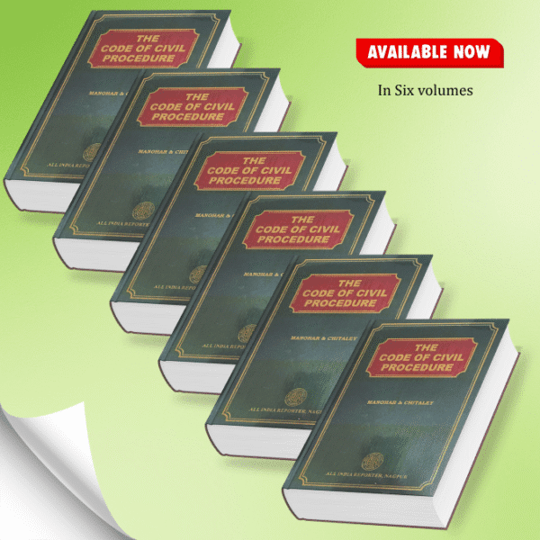 The Code of Civil Procedure, 1908 (6 Volumes) - Buy Online