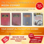 The Exclusive Criminal Law Combo - Buy Law Book Online